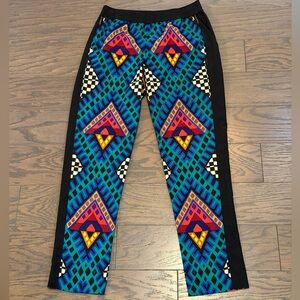 Mara Hoffman Pants Vibrant Geometric Print Pants Size XS